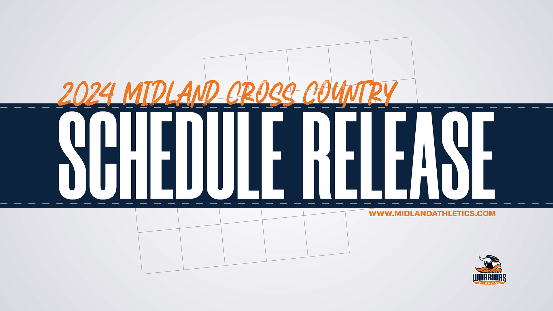 Cross Country Schedule Released