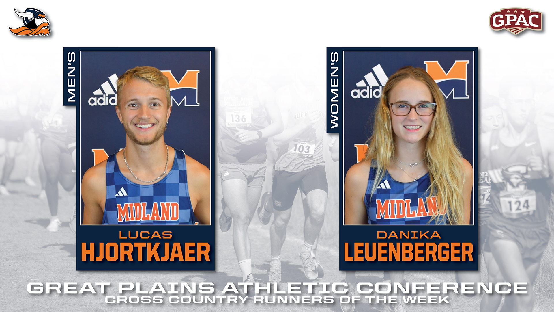 Warriors Sweep GPAC Runner of the Week Awards