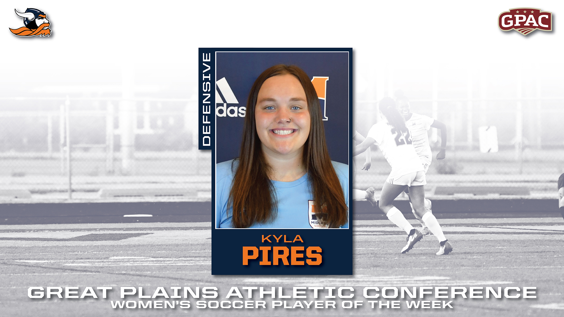 Pires Earns GPAC Weekly Honor