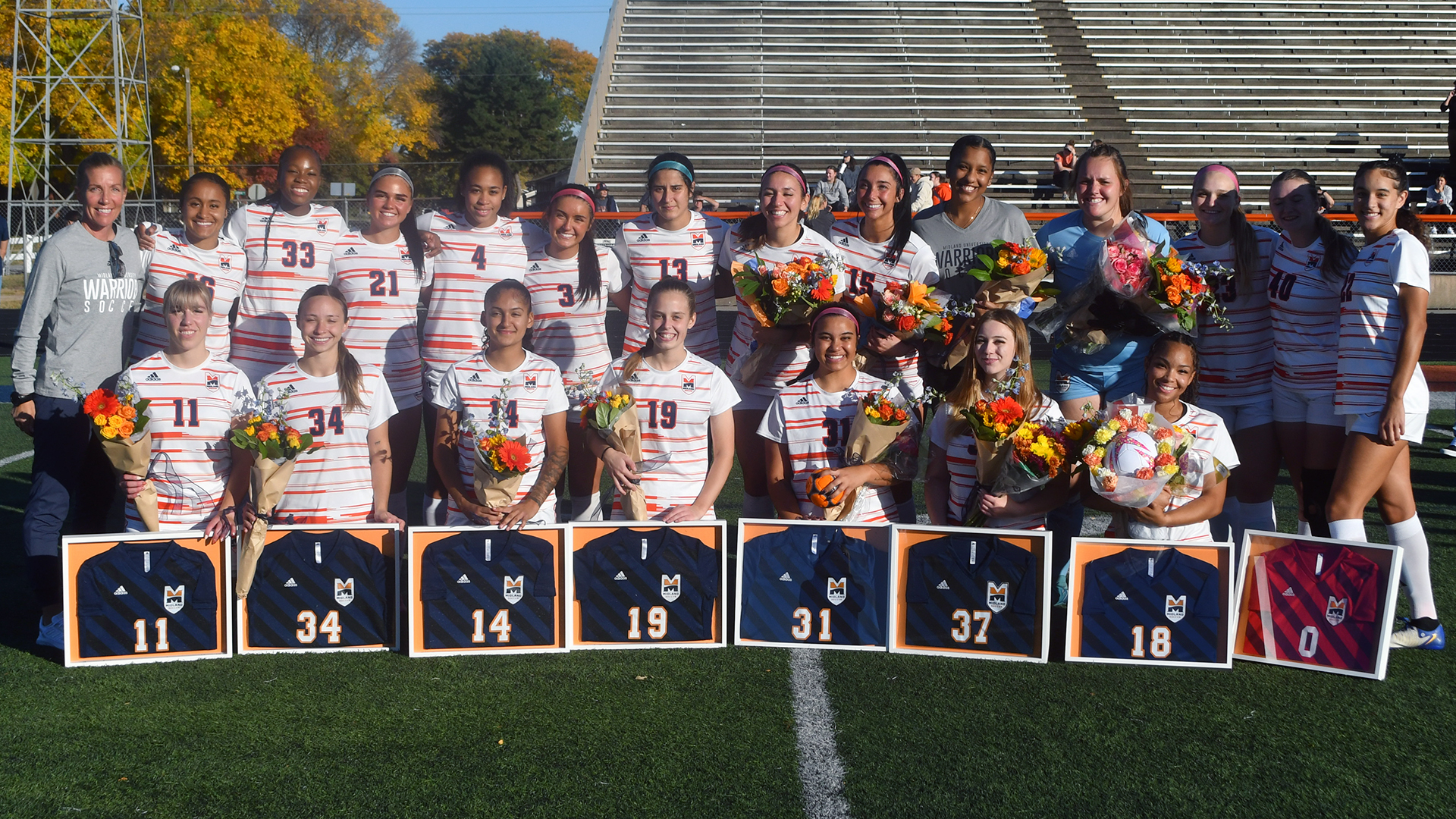 Senior Sendoff; Warriors Win Home Finale